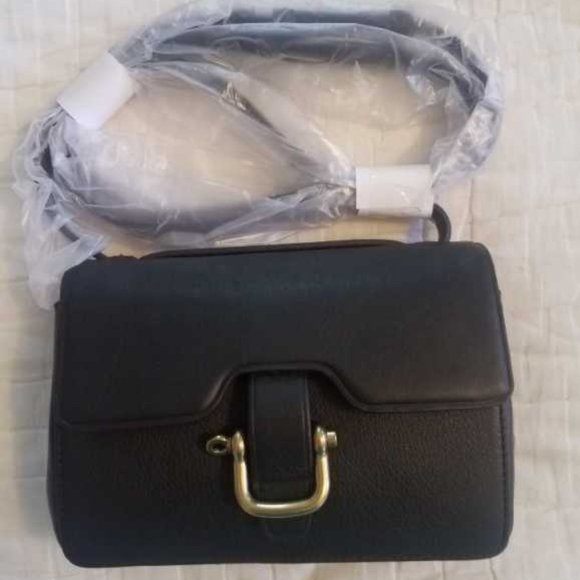 J. Crew Handbags - NEW  J CREW BLACK EDIT BAG CROSSBODY PURSE G1028